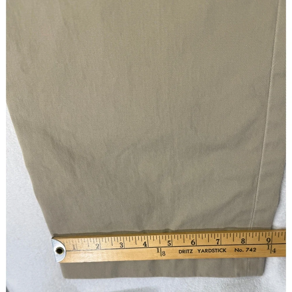 Polo Ralph‎ Lauren Chinos Mens 36x34 Tan Classic Fit Brushed Cotton Twill Pants